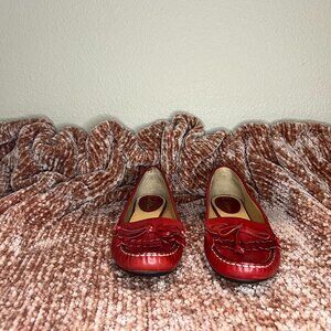 Cole Haan Read Leather Flat Loafer Shoes for Women Size